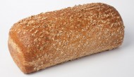 Volkoren vloer brood geplette tarwe (100% volkoren) afbeelding